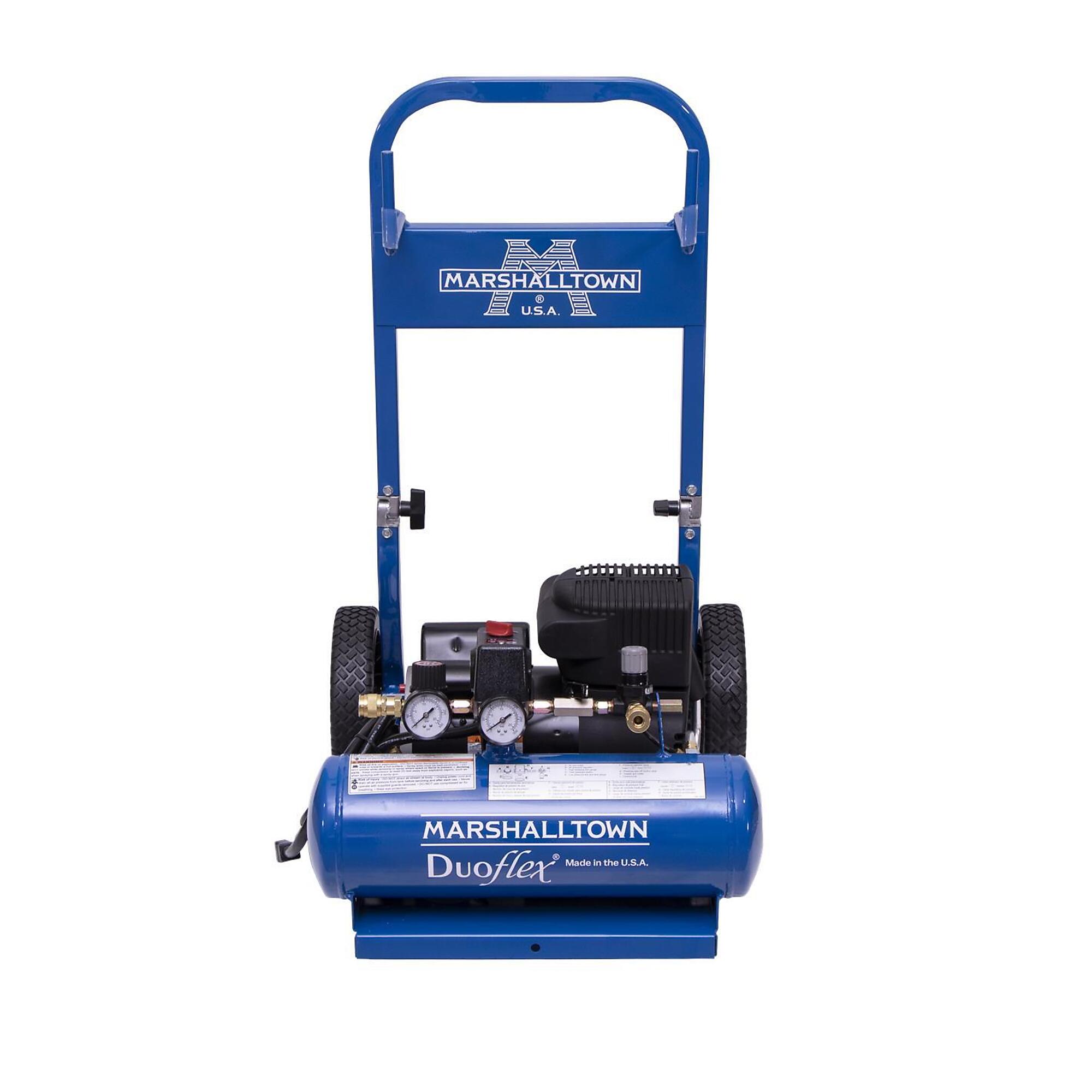 Marshalltown DuoFlex Air Compressor - 2 HP, 2-Gallon Capacity, 1000-Hour Pump Life, Model# HC125A